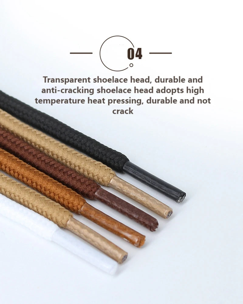 21 Colors Round Shoe Laces Polyester Solid Shoelaces Outdoor Leisure Sneakers Boots Shoes Lace 70cm/90cm/120cm/150cm 1 Pair