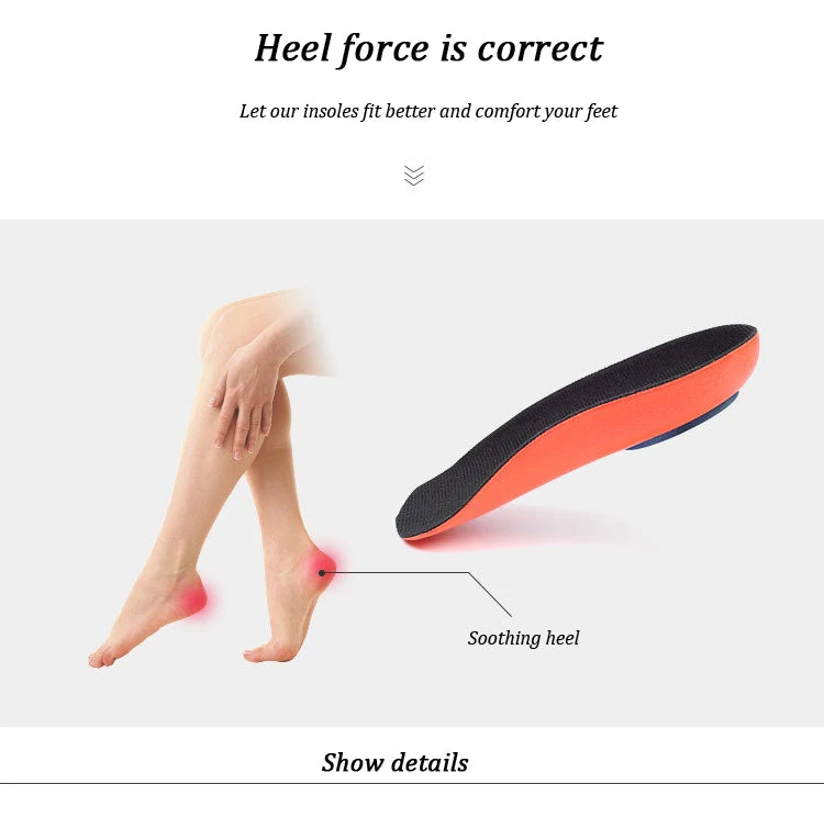 Orthopedic Insoles Running Arch Support Plantar Fascitis Half Insole Man And Woman For Sneakers insert ＆ Insoles Accessories