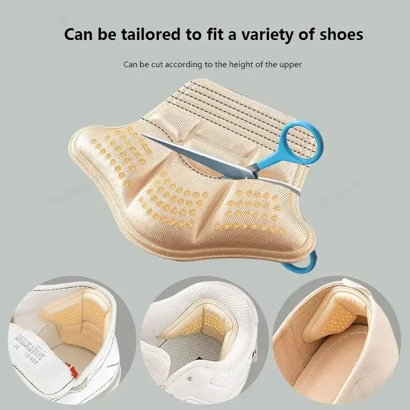 New 10Pcs Silicon Heel Protectors Stickers Feet Pads for Sneakers Comfort Non Slip Shoe Pads Foot Pain Relievers Shoes Inserts