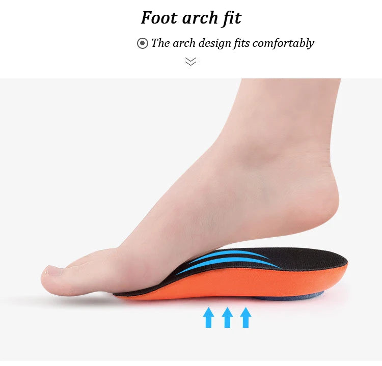Orthopedic Insoles Running Arch Support Plantar Fascitis Half Insole Man And Woman For Sneakers insert ＆ Insoles Accessories