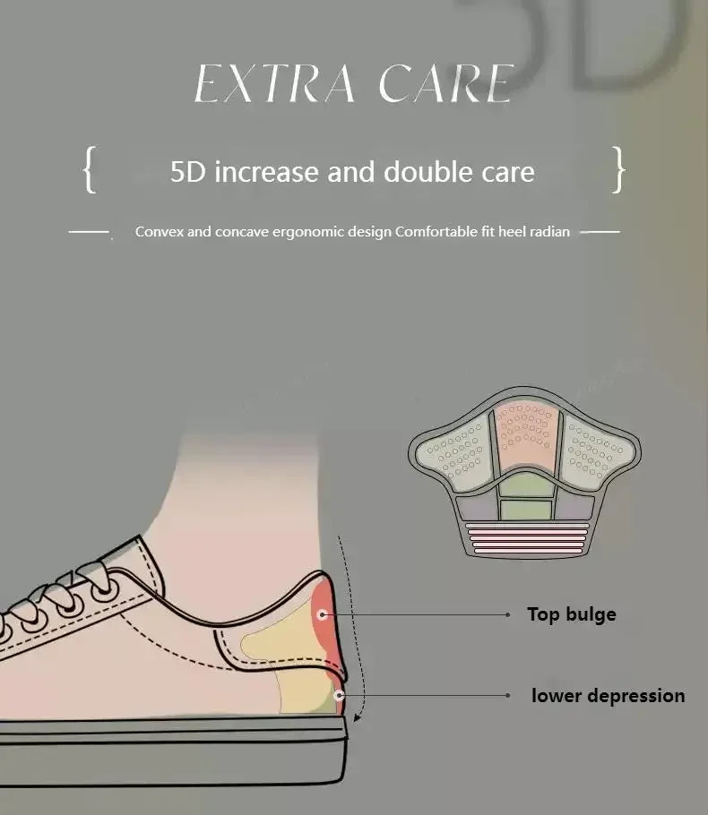 New 10Pcs Silicon Heel Protectors Stickers Feet Pads for Sneakers Comfort Non Slip Shoe Pads Foot Pain Relievers Shoes Inserts