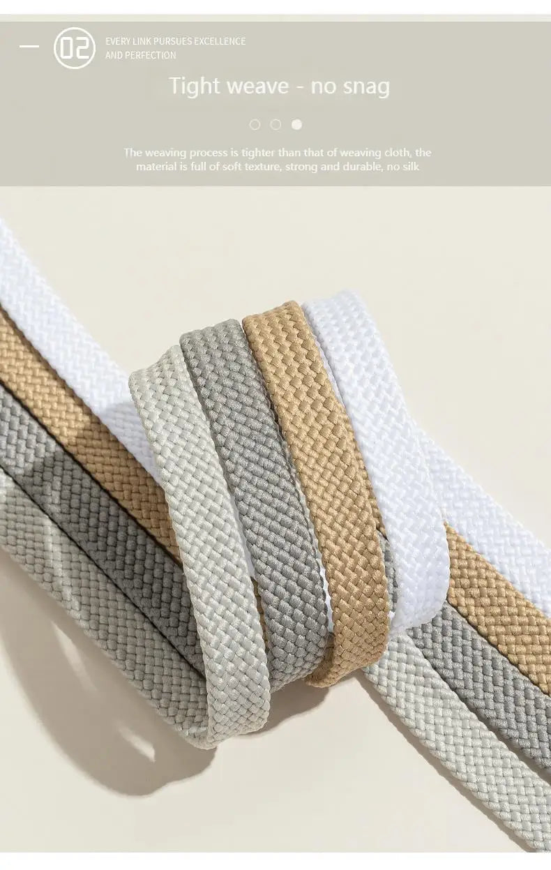1Pair Fabric Flat Shoe laces Classic Shoelaces for Sneakers White Black Shoelace Quality Laces Shoes 100/120/140/160CM Strings
