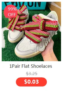 1Pair Fabric Flat Shoe laces Classic Shoelaces for Sneakers White Black Shoelace Quality Laces Shoes 100/120/140/160CM Strings