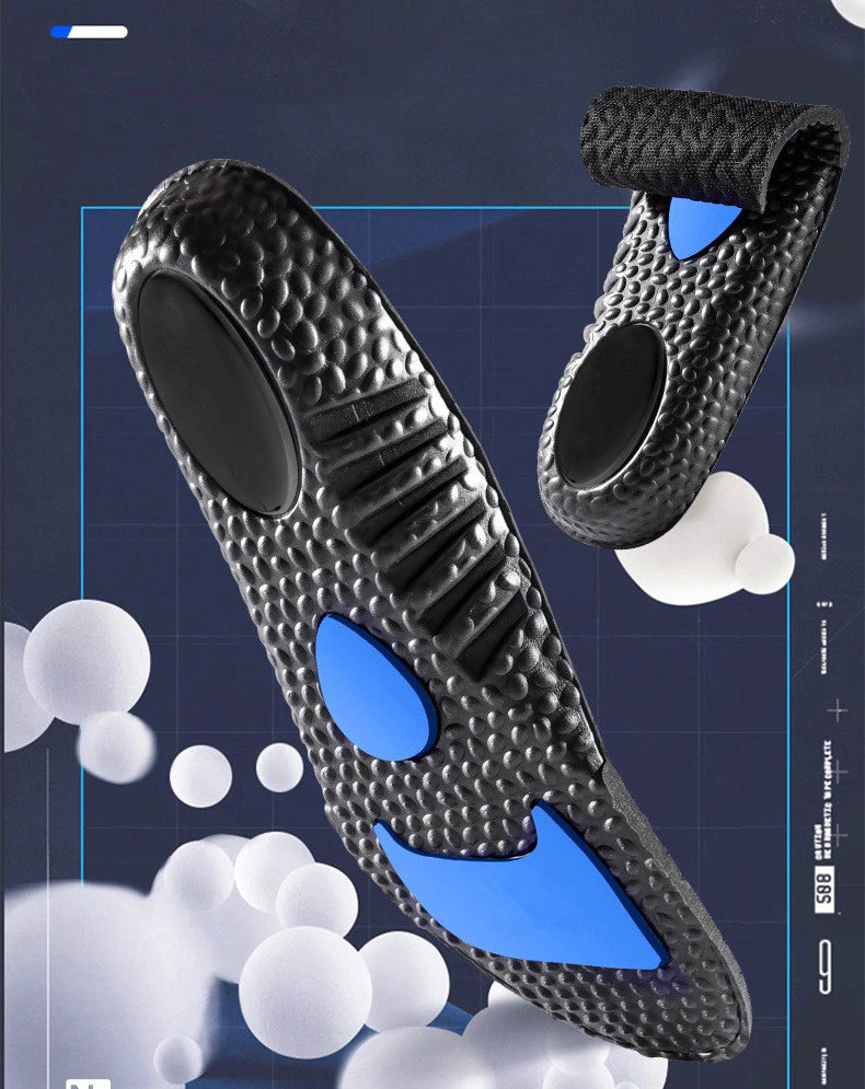 NEW Height Increase Templates Sports Shock Absorption Insoles for Feet Deodorant Orthopedic Insole for Shoes Men Women Shoe Sole