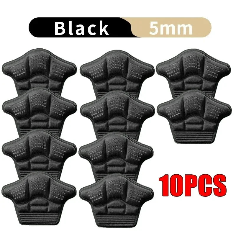 New 10Pcs Silicon Heel Protectors Stickers Feet Pads for Sneakers Comfort Non Slip Shoe Pads Foot Pain Relievers Shoes Inserts