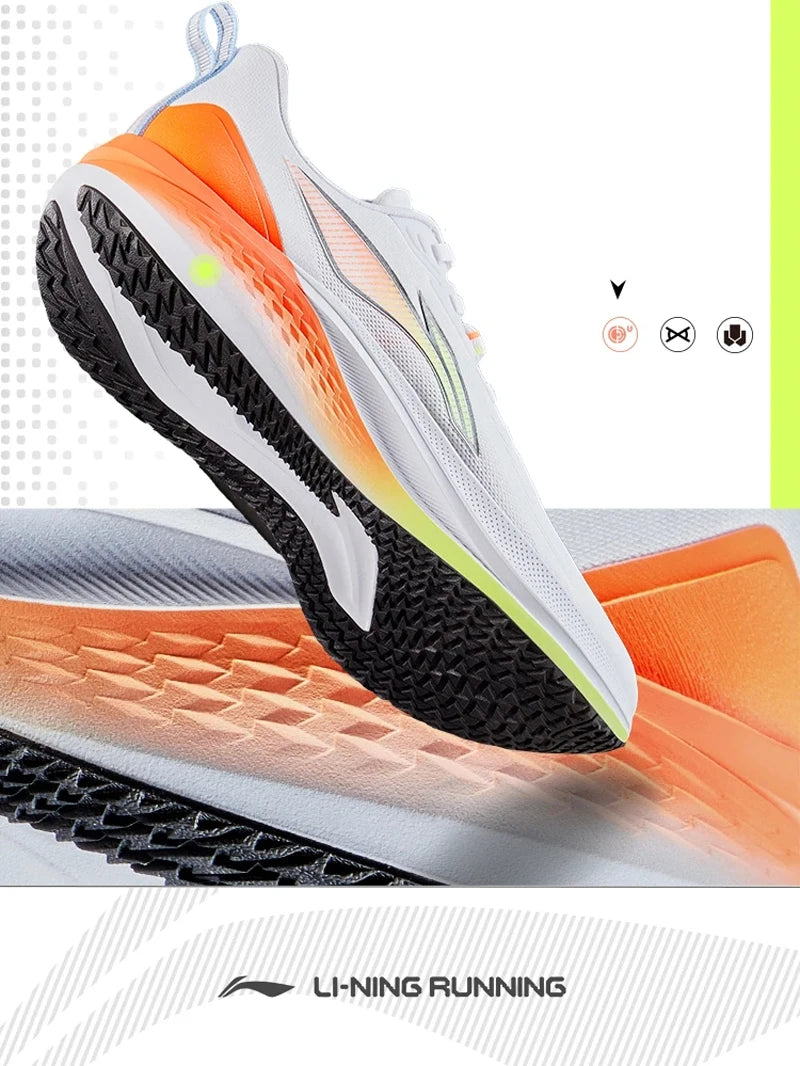 Li-Ning Men RED HARE 7 Racing Running Shoes LIGHT FOAM ULTRA Cushion Breathable Stable Wearable Sport Sneakers ARPU009 ARPU003