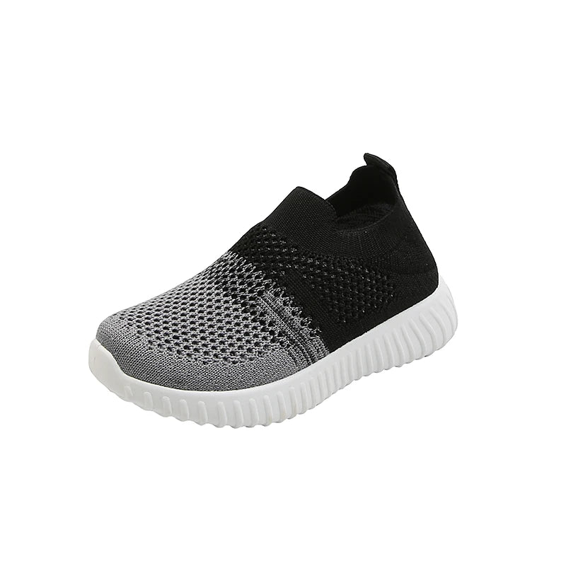 Children Running Sneakers Boys Kids Shoes Mesh Breathable Anti-Slip Walking Patchwork Tenis Toddler Soft Soled Girls Shoes