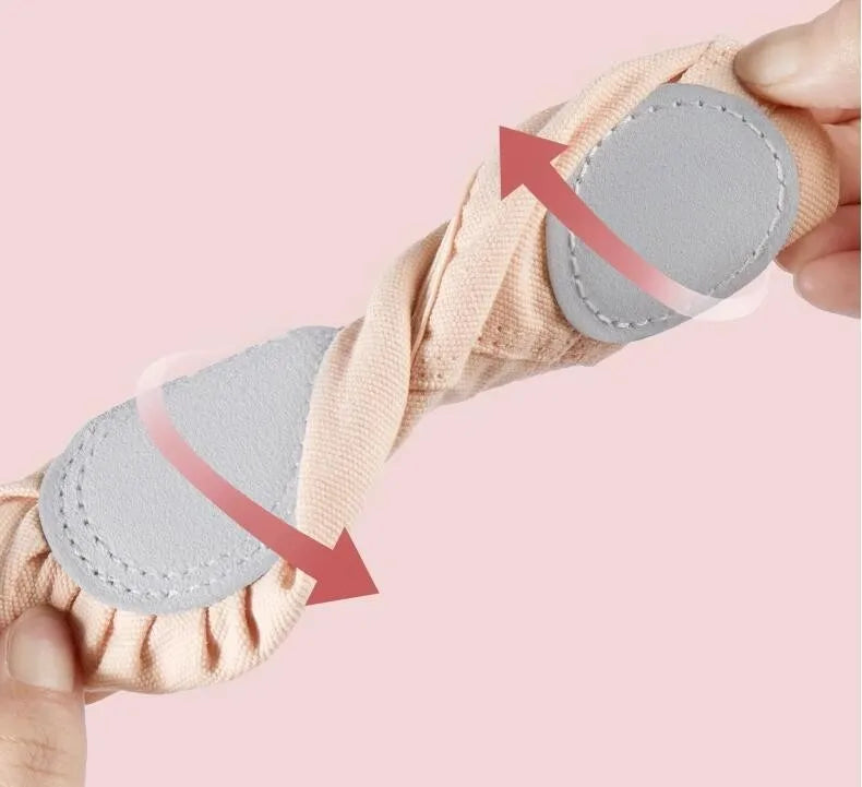 Ballet Shoes For Girls Canvas Flat Ballet Dancing Slippers Ballerina Practice Shoes For Women Children Soft Sole Dance Shoes