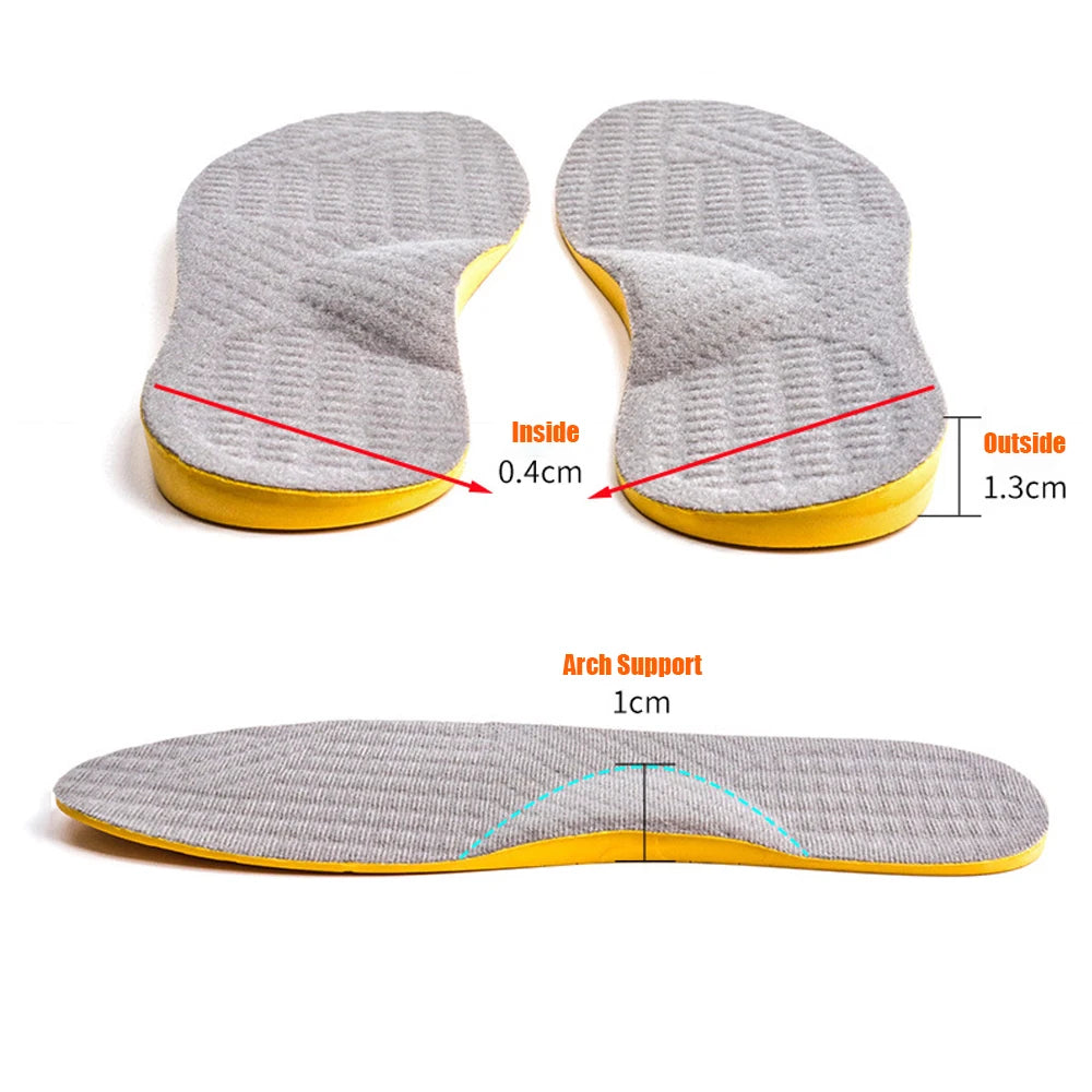 2025 Orthotic Insole For Flat Feet Arch Support Orthopedic Shoes Sole Insoles For Feet Men Women O/X Leg Corrected Care Pad