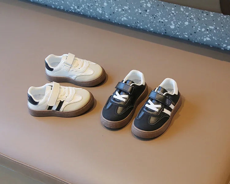 2024Spring New Kid's Casual Shoes Boy's Forrest Gump Shoes Girl's Fashion Board Shoes Children's Soft Lightweight Sneakers