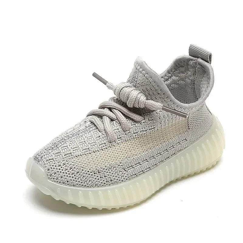 New Kids Fashion Sneakers Children's Sneakers Casual Shoes Breathable Soft Bottom Kids Boys Girls Students Running Tennis Shoes